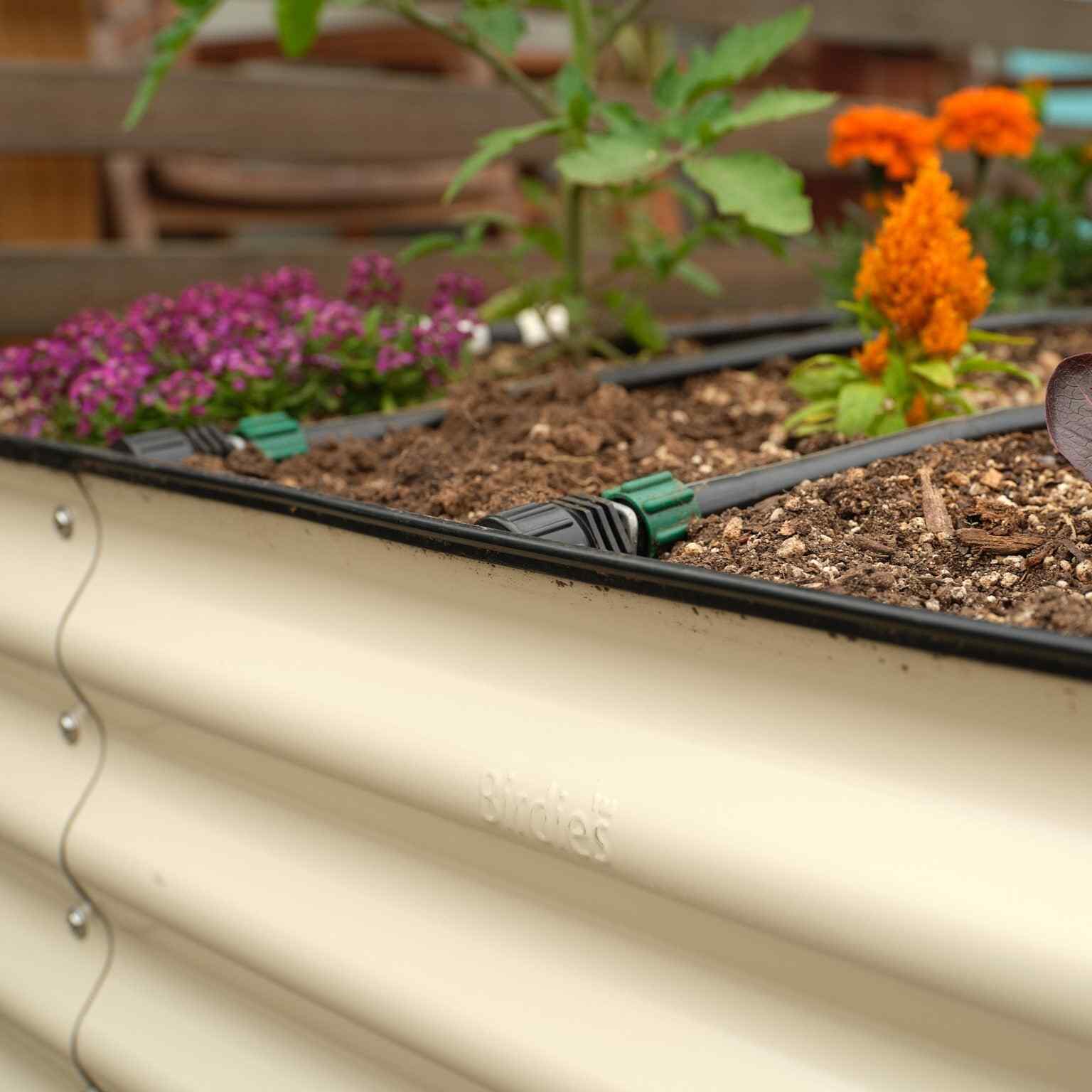 Small Modular Metal Raised Garden Bed Kit - 15” Tall - Image 3