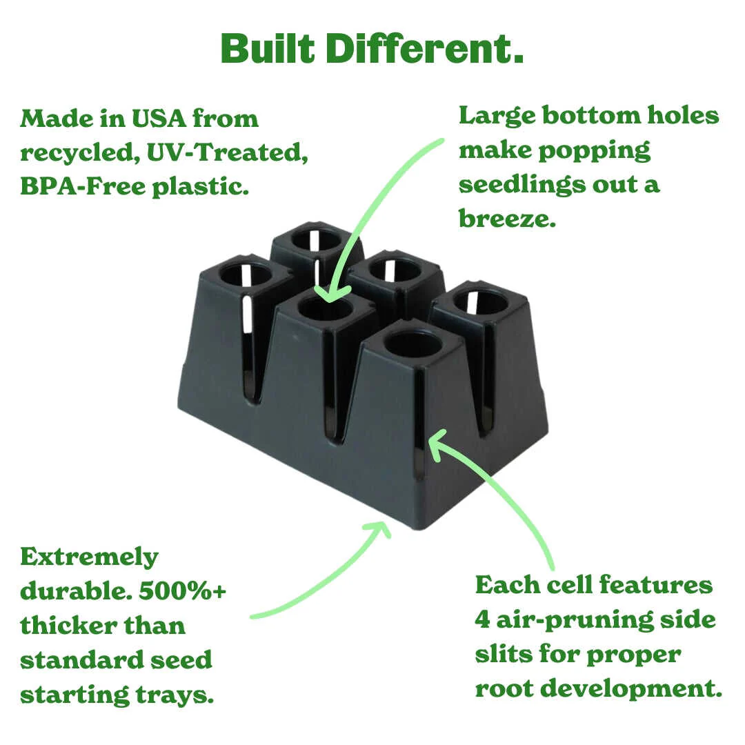 Epic 6-Cell Seed Starting Trays - Image 5